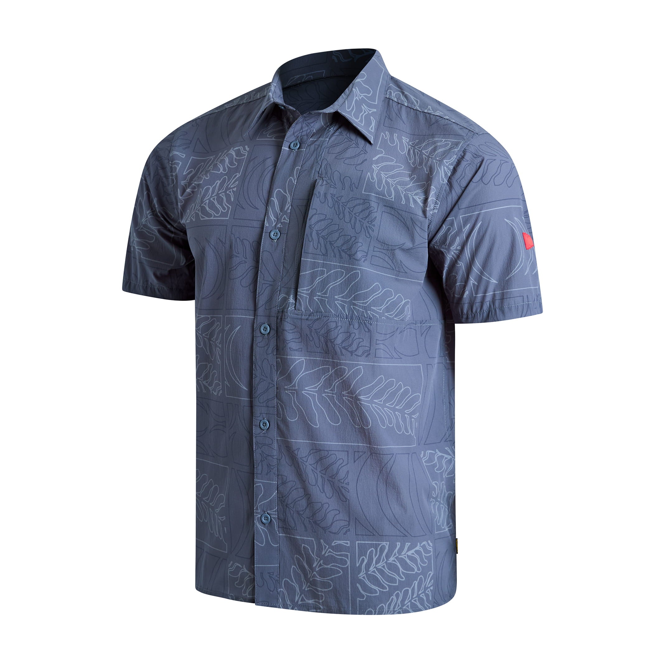 Florence x Sig Zane Koa Airtex Aloha Shirt