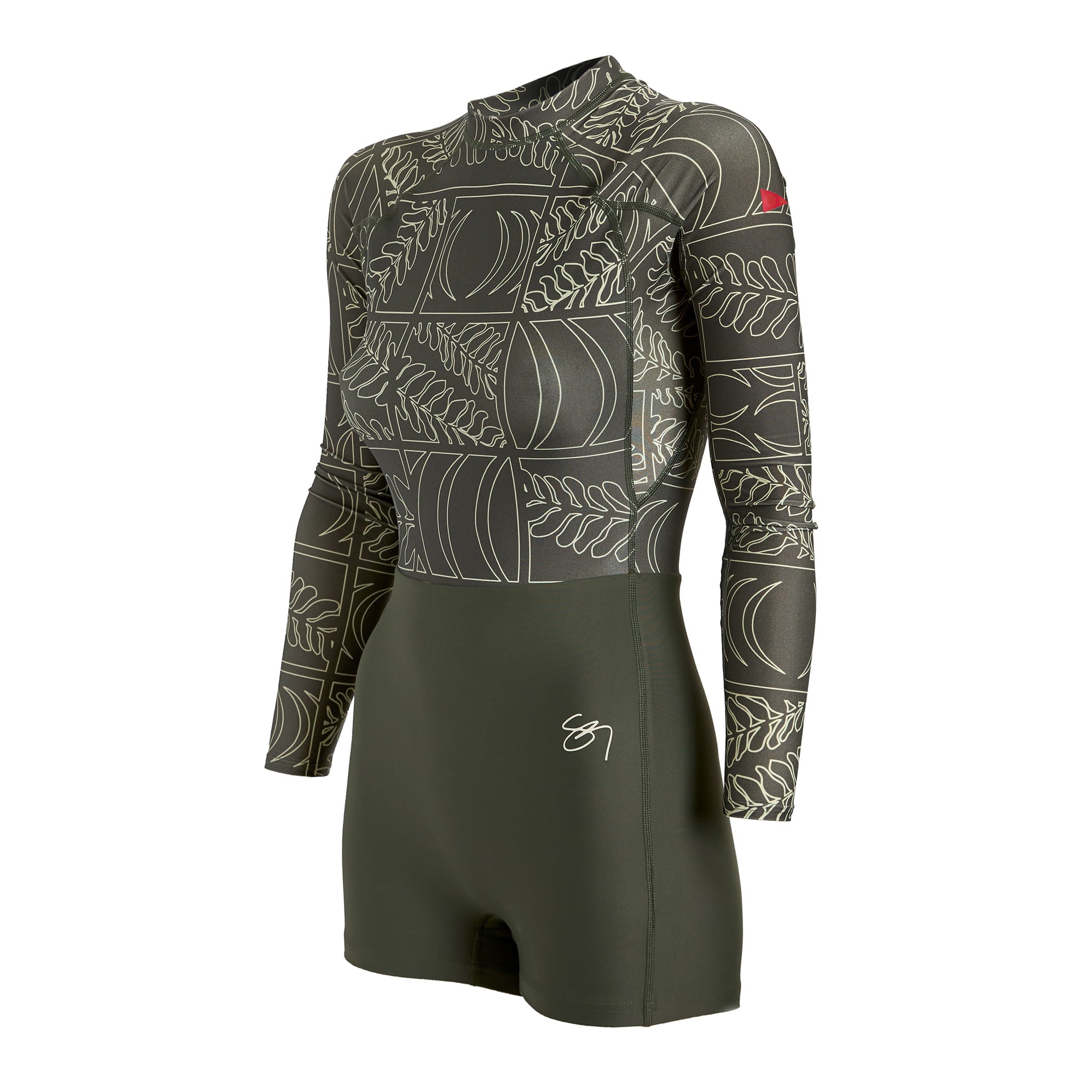 Florence x Sig Zane Koa Long Sleeve Surfsuit