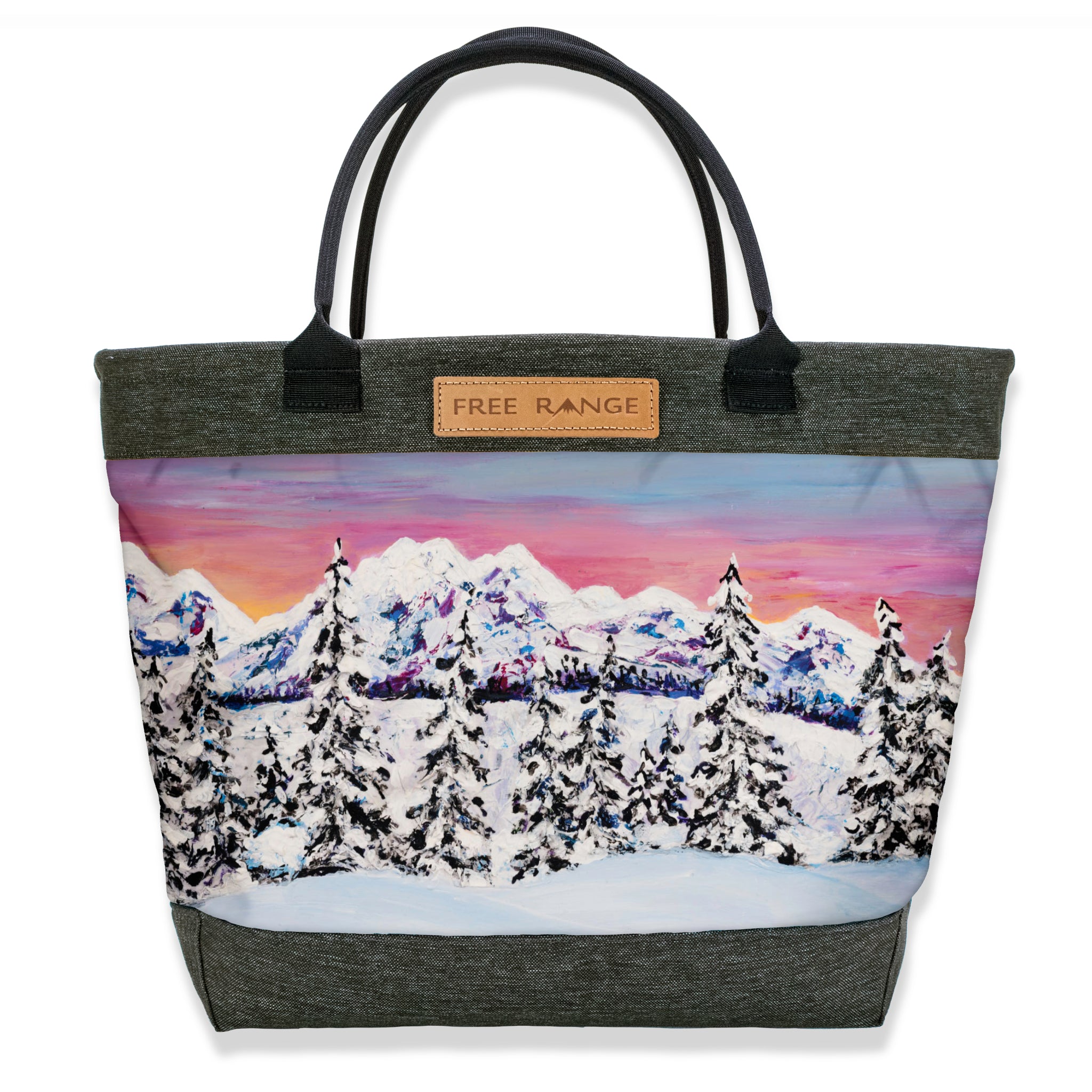 Kimberly Costa-Stearns The Cascades During Winter - $79.00 at Free Range Equipment