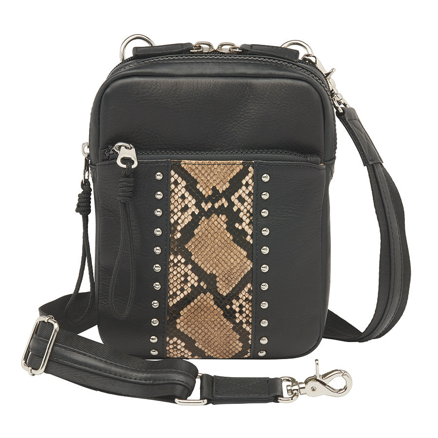 Crossbody Hipster Concealed Carry Bag Cowhide GTM-06