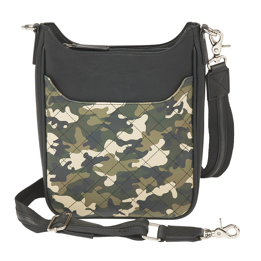 Crossbody Mail Pouch Concealed Carry Bag USA Cowhide GTM-17