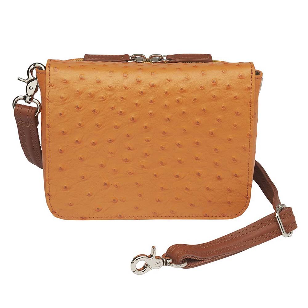 Crossbody Organizer Concealed Carry Purse USA Cowhide GTM-15