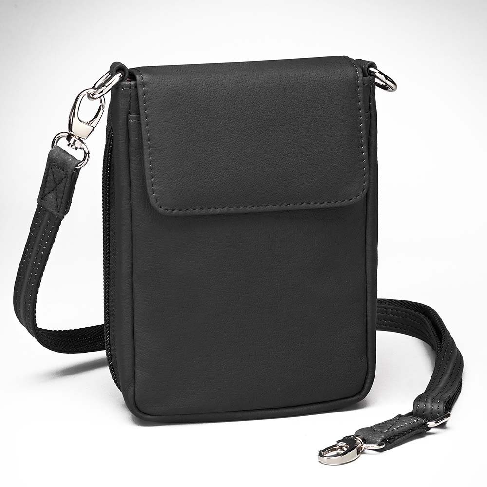 GTM Originals Crossbody Phone Pouch Concealed Carry Purse Leather GTM-07 - $85.95 at GTM Original