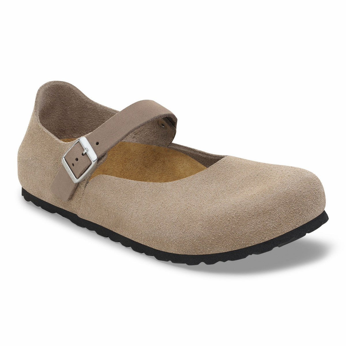 Birkenstock 1030432 Mantova Taupe Suede - Narrow