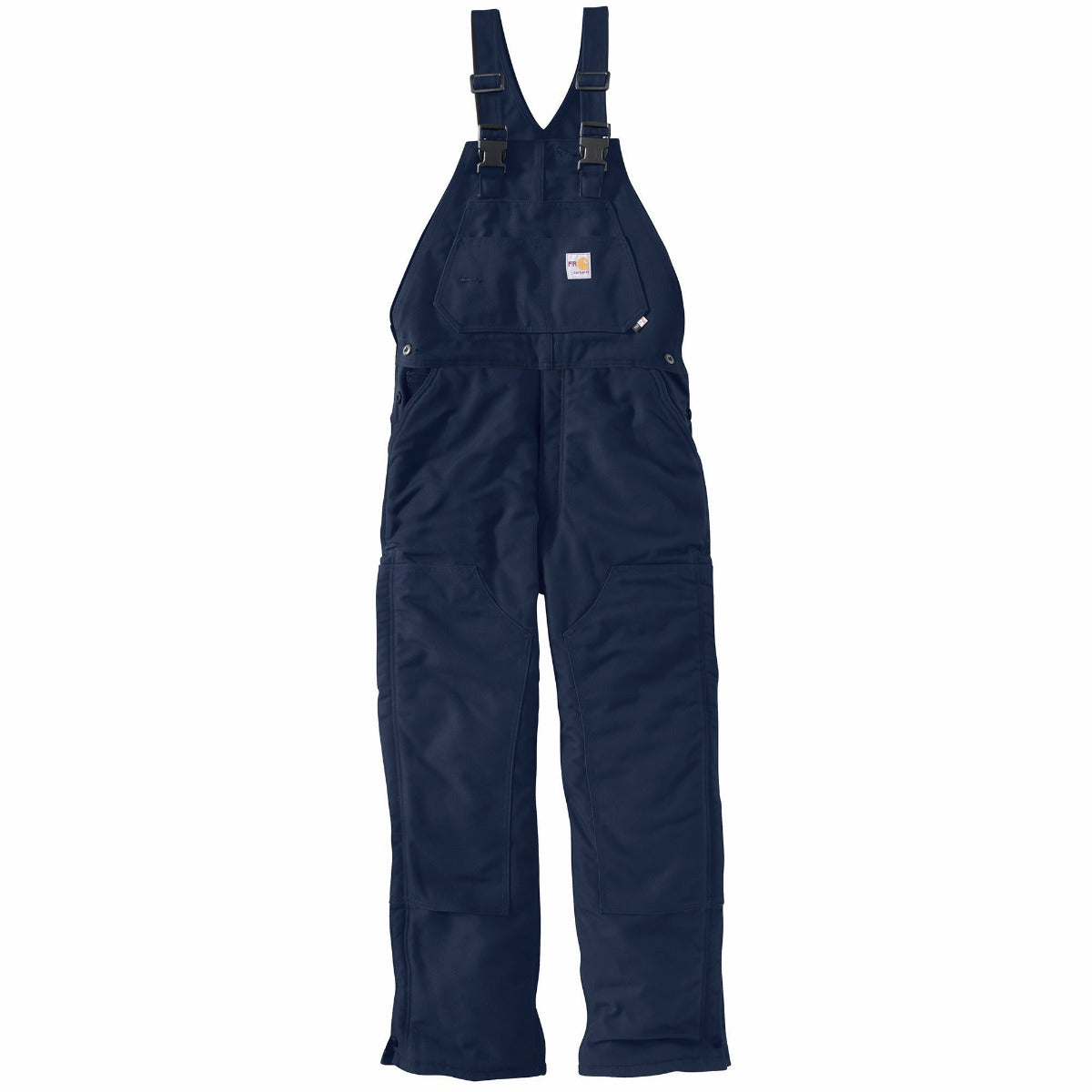 Carhartt 101627-410 Men's FR Duck Bib Overall - Dark Navy
