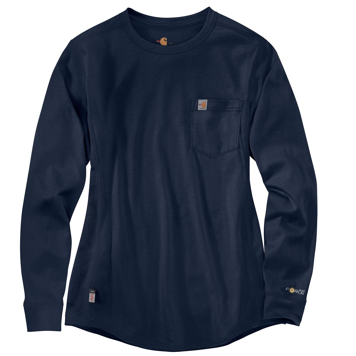 Carhartt 102685 Women's FR Force Relaxed Fit Midweight Long-Sleeve Pocket T-Shirt