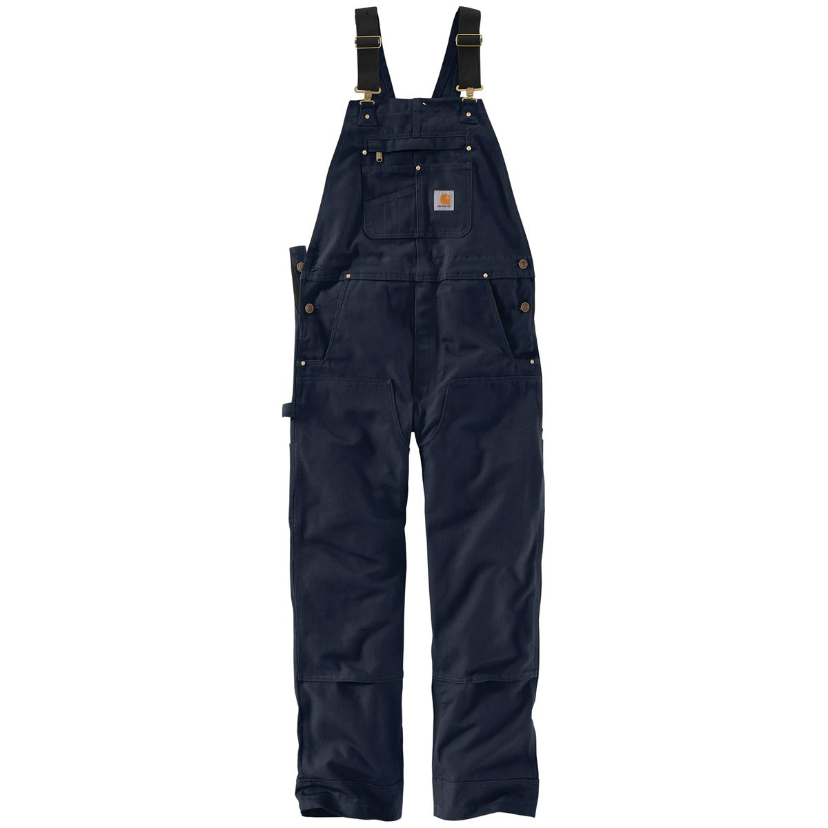 Carhartt 102776-412 Men's Iconic R01 Duck Bib Overall - Navy