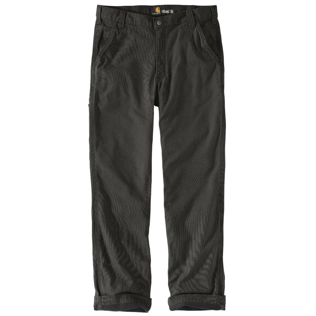 Carhartt Carhartt 103342-306 Men's Relaxed Straight Rigby Lined Dungaree - Peat - $64.99 at Getzs