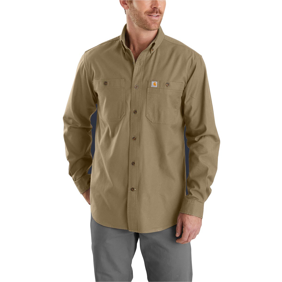 Carhartt 103554 Men's Windham Relaxed LS Shirt