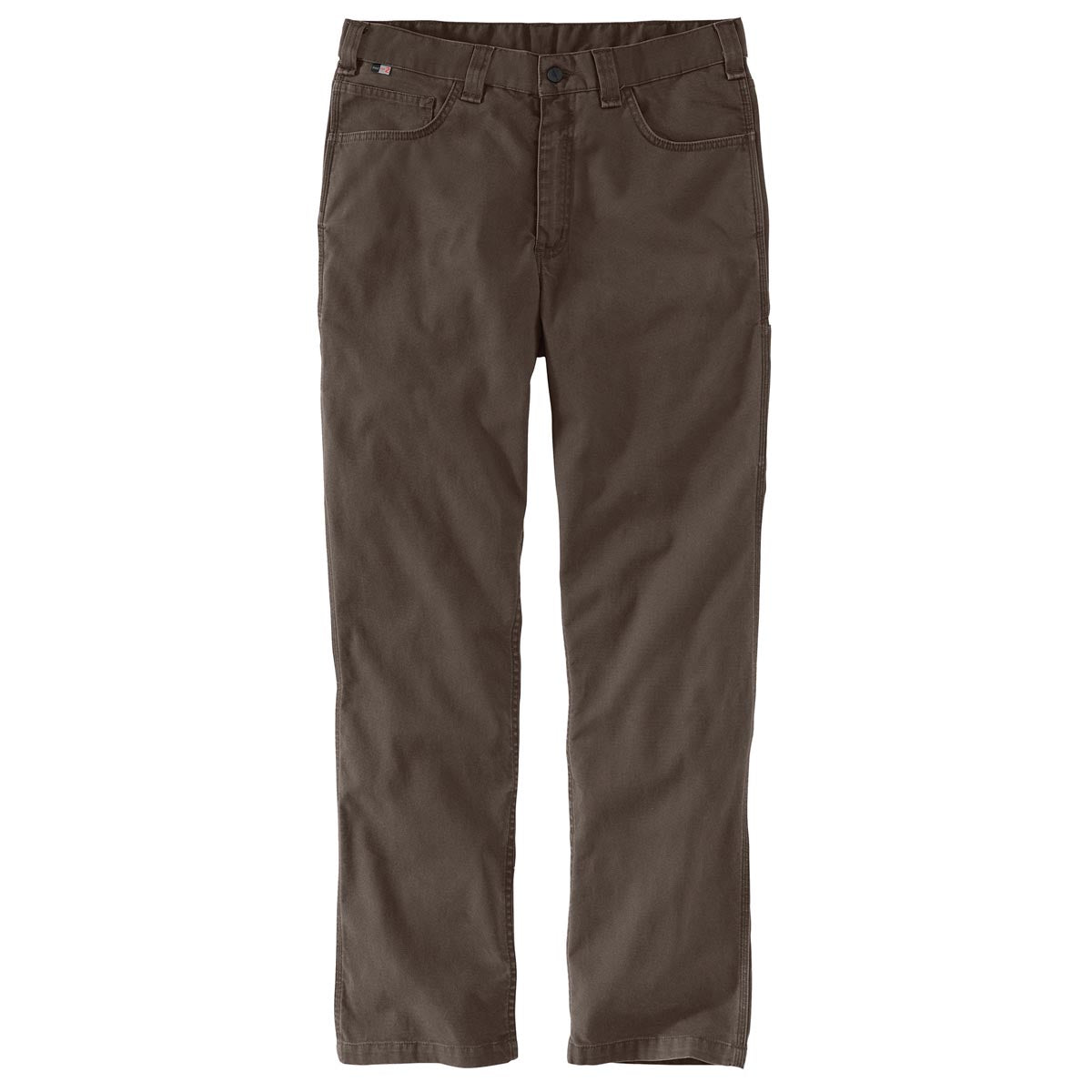 Carhartt 104204-DFE Men's FR Relaxed Straight Rigby Pant - Dark Coffee