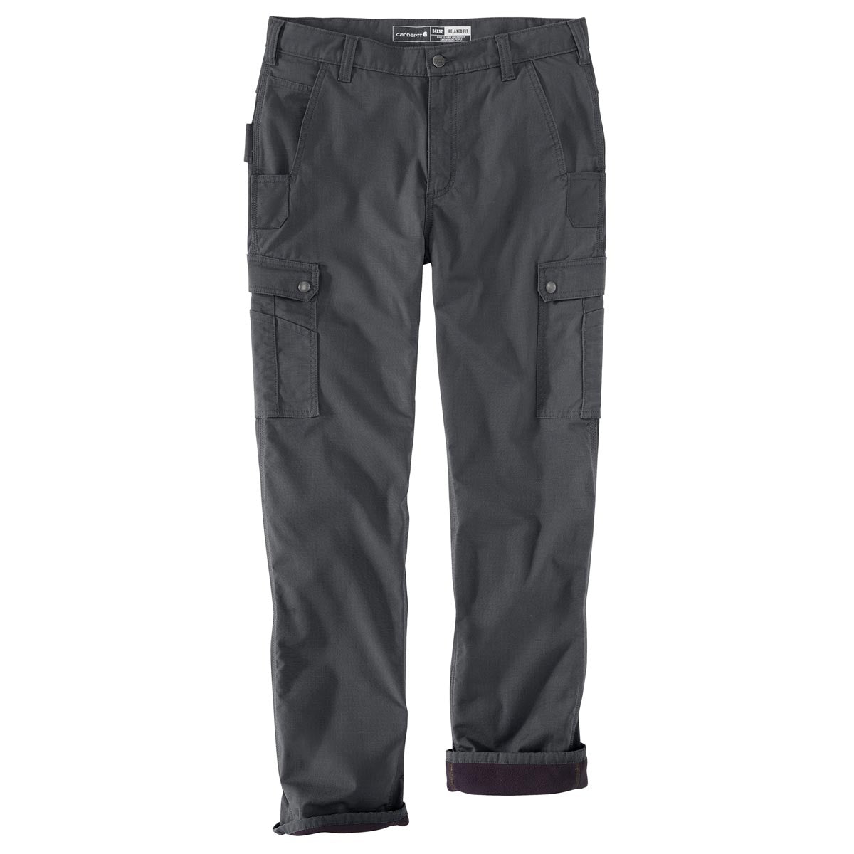 Carhartt 105491 Men's Relaxed Straight Ripstop Double-Front Lined Cargo Pant