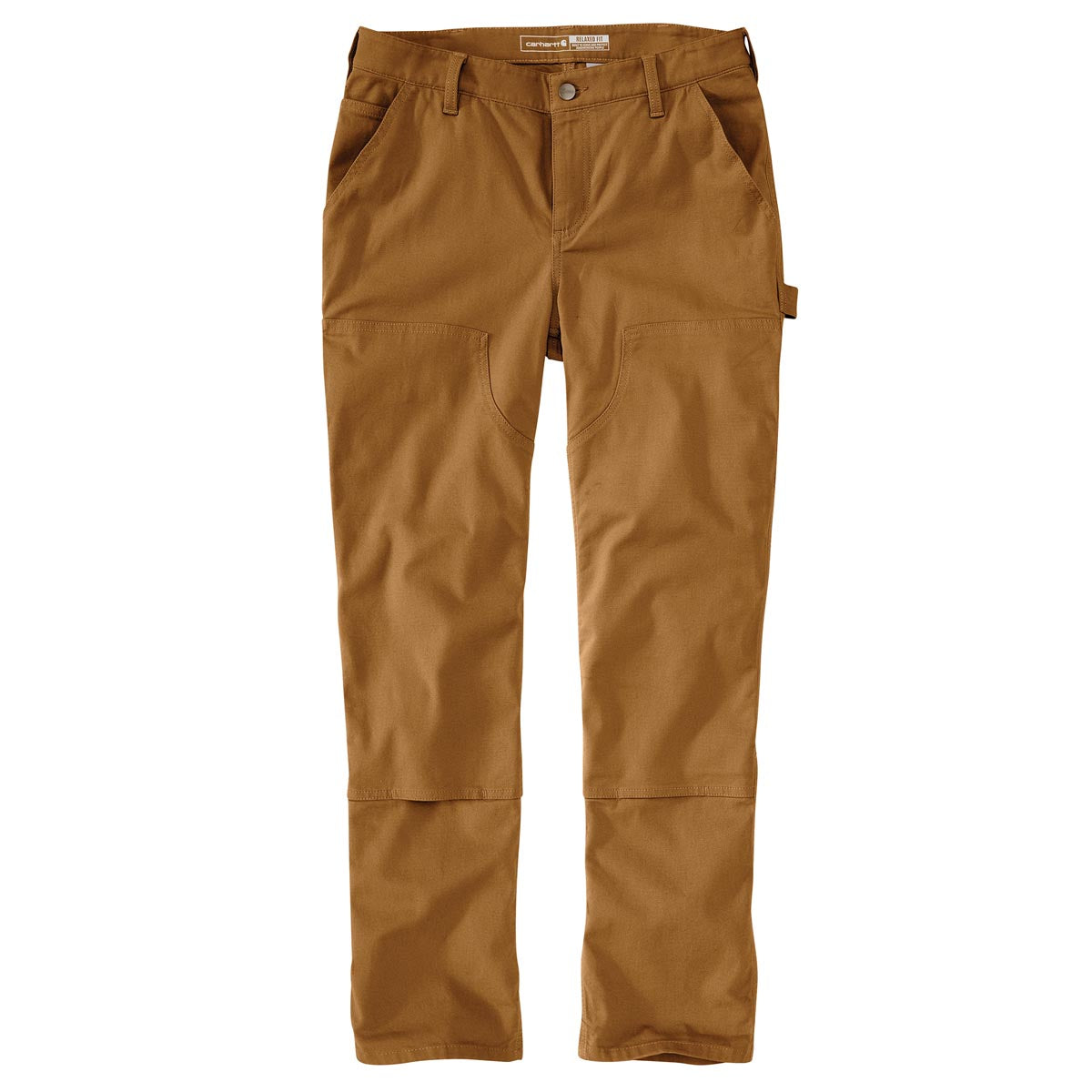Carhartt 105999-BRN Women's The Essential Ashland Double Front Pant  - Carhartt Brown