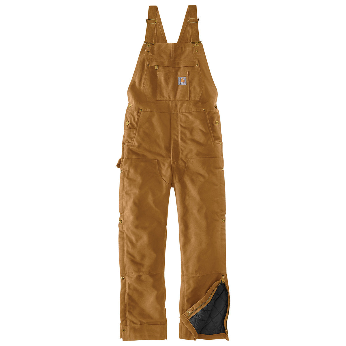 Carhartt 106672 Men's Firm Duck Insulated Bib Overall