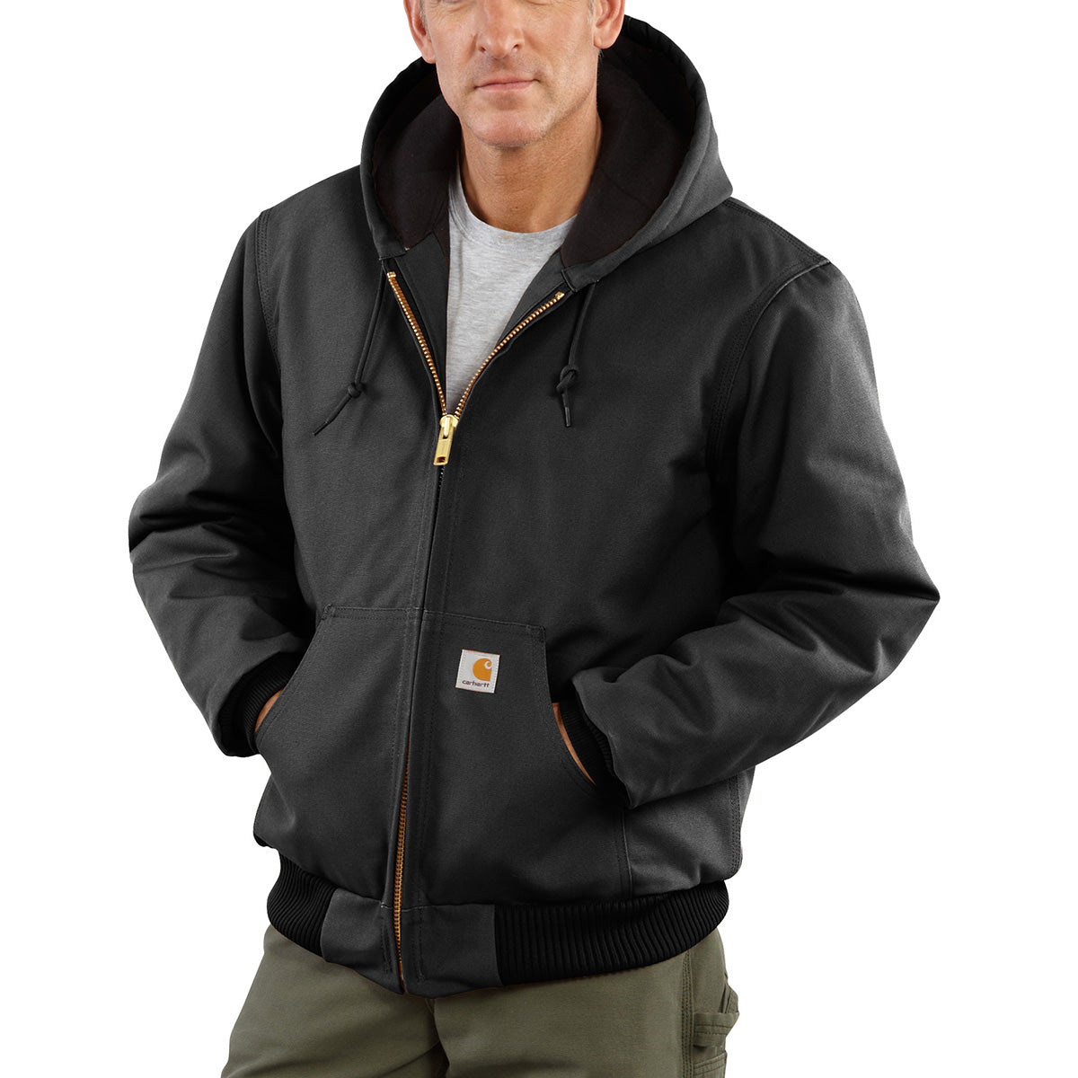 Carhartt Carhartt 106673 Men's Iconic J140 Firm Duck Active Jac - $129.99 at Getzs
