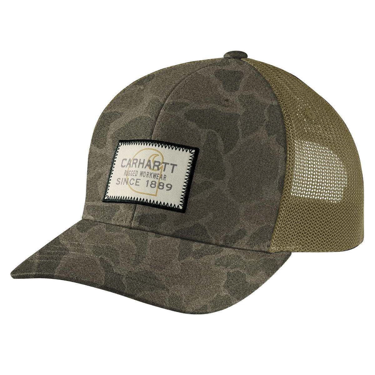 Carhartt Carhartt 107003 Wool Mesh-Back Camo Logo Patch Cap - $24.99 at Getzs