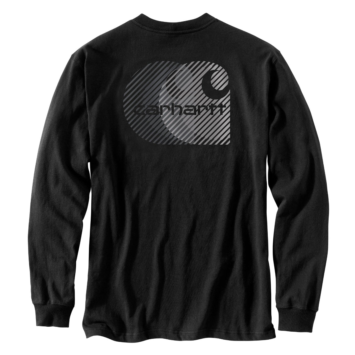 Carhartt Carhartt 107036 Men's Relaxed Fit HW LS Pocket C Graphic T-Shirt - $29.99 at Getzs