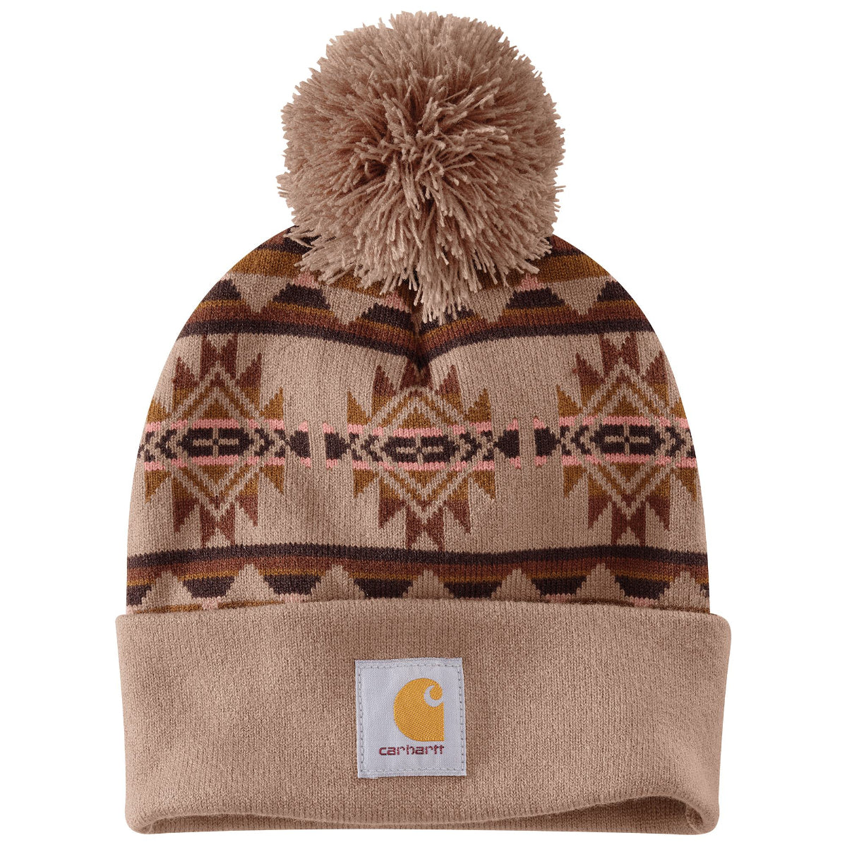 Carhartt Carhartt 107184 Bethany Yellowtail Pom Cuffed Beanie - $29.99 at Getzs