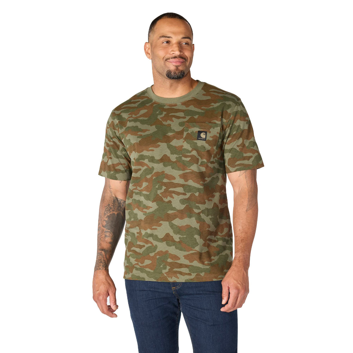 Carhartt Carhartt 107298 Men's Irvine Relaxed Camo T-Shirt - $29.99 at Getzs