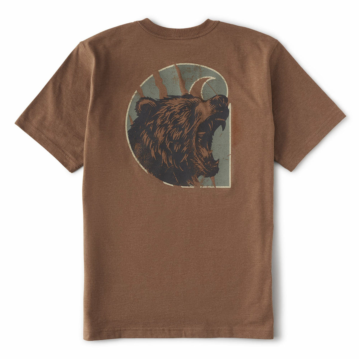 Carhartt Carhartt 107778 Men's Irvine Relaxed Bear T-Shirt - $24.99 at Getzs
