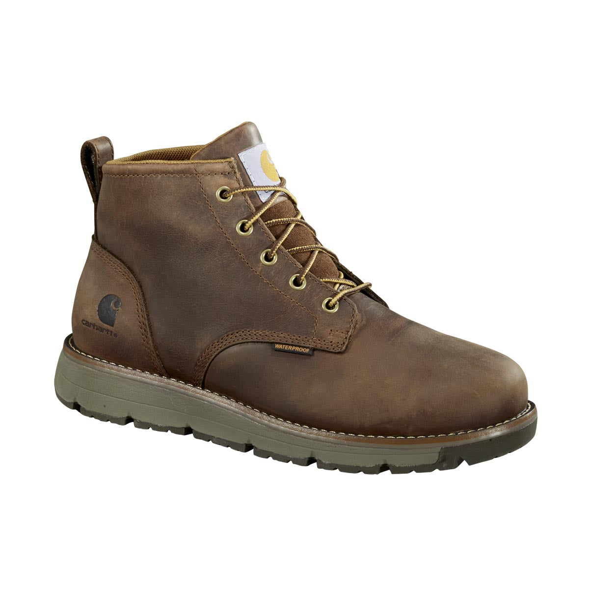 Carhartt Boots FM5204 Men's Millbrook WP 5" Steel Toe Wedge Work Boot