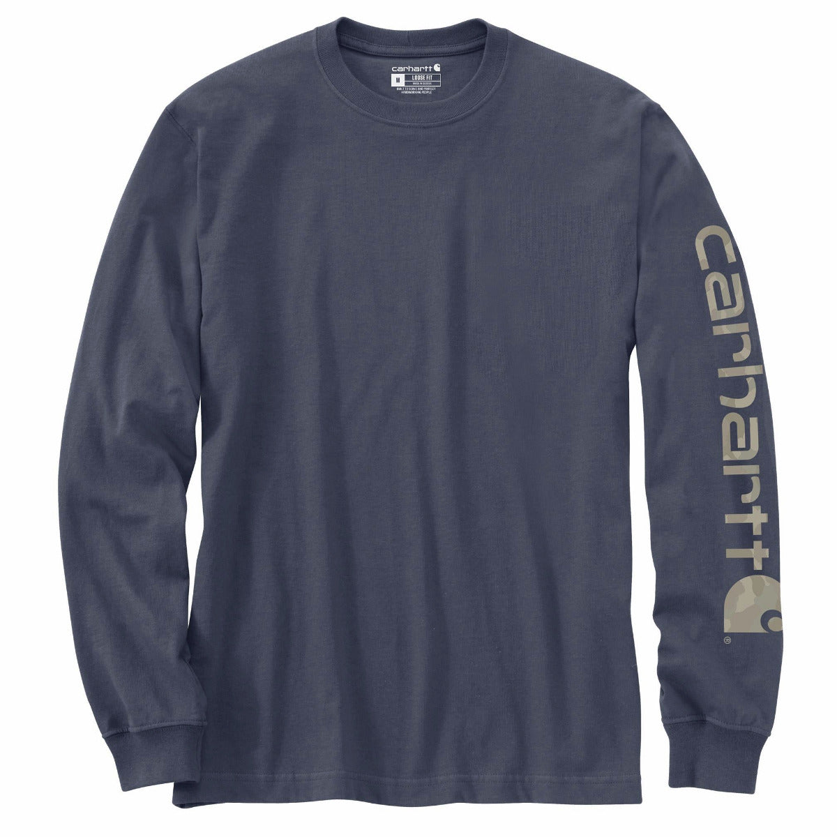 Carhartt Carhartt K231-F26 Men's Dearborn Loose LS Logo T-Shirt - $32.99 at Getzs