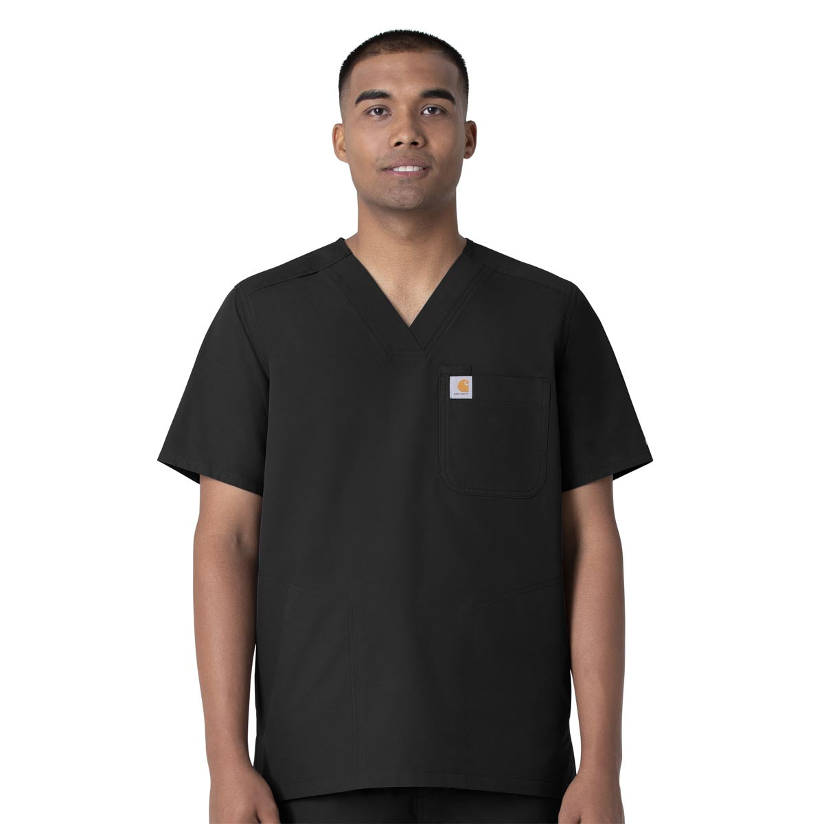 Carhartt Scrubs C16113 Men's Force V Neck 4 Pocket Top