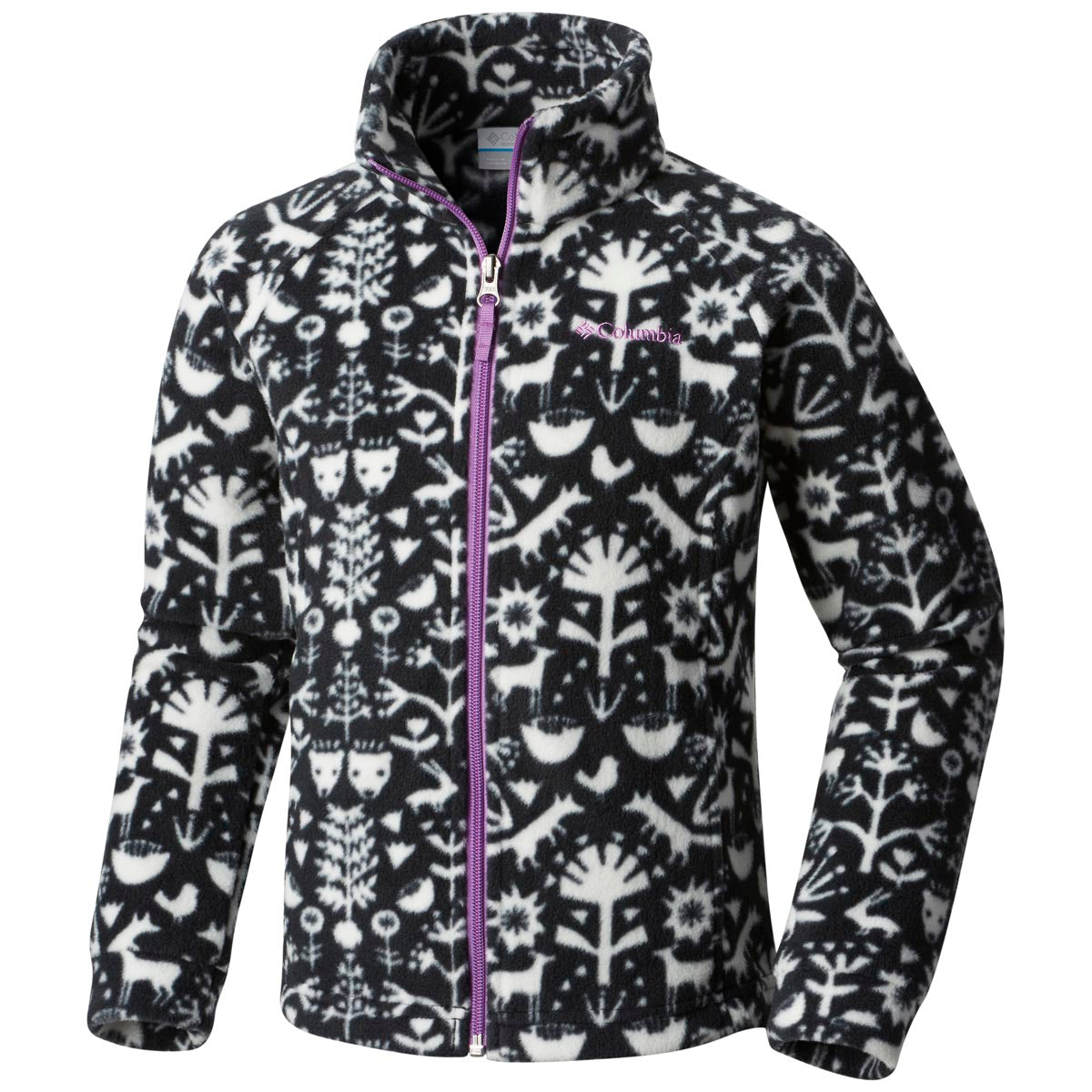 Columbia 1618281 Girls' Youth Benton Springs II Printed Fleece