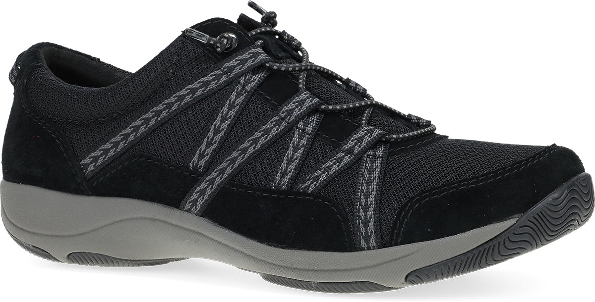 Dansko Dansko 4854100210 Women's Harlyn Black/Black Suede - $135.00 at Getzs