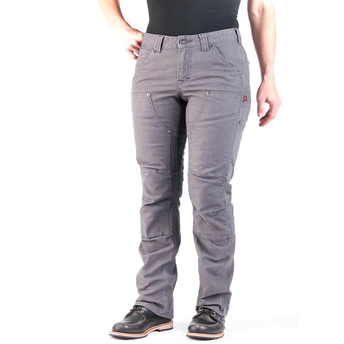 Dovetail Workwear DWS19P2C Women's Britt Utility - Dark Grey Canvas