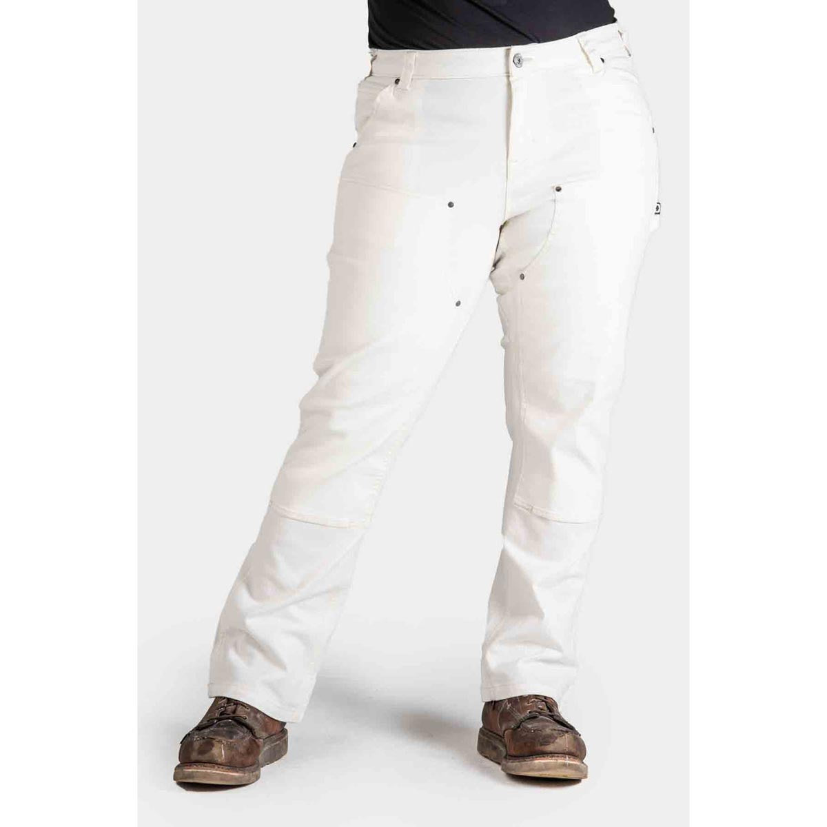 Dovetail Workwear DWS20P4C-100 Women's Anna Taskpant - Painters White