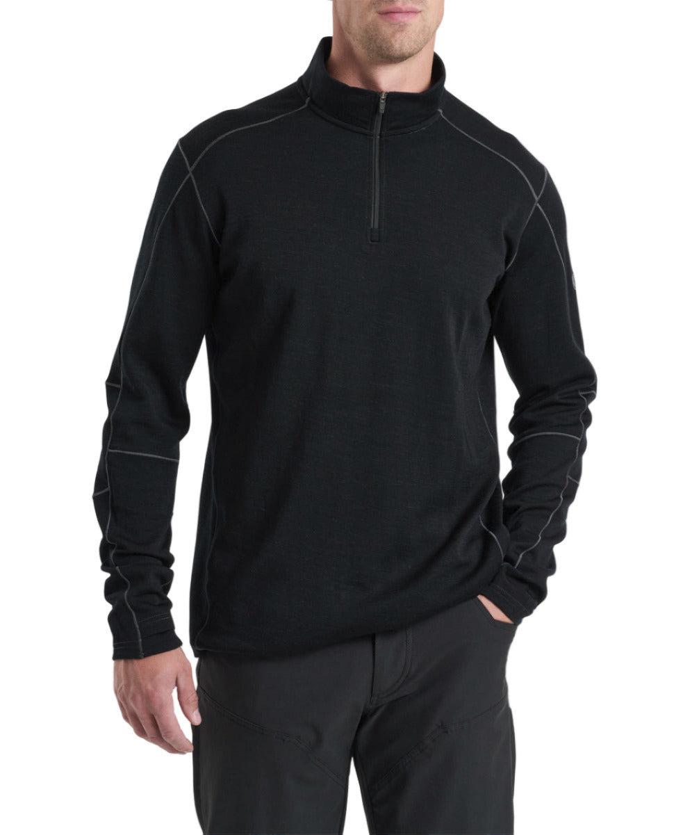 KUHL KUHL 3236 Men's Invigoratr Merino Quarter Zip - $149.00 at Getzs