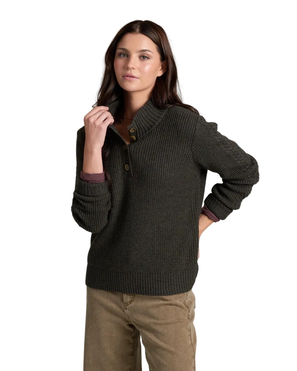 KUHL KUHL 4005 Women's Fireside Henley Sweater - $99.00 at Getzs