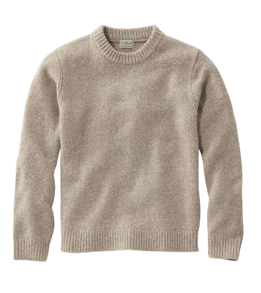 L.L.Bean L.L.Bean 509750 Men's Classic Raggwool Crew Sweater - $89.95 at Getzs