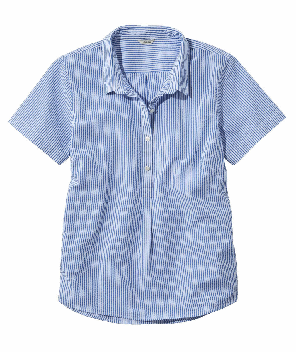 L.L.Bean 510191 Women's Vacationland Seersucker Popover
