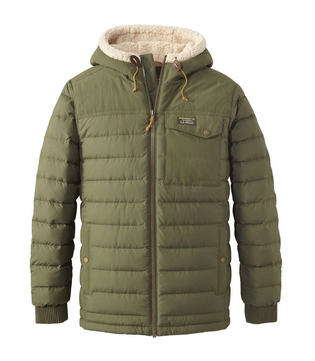L.L.Bean L.L.Bean 511960 Men's Mountain Classic Down Sherpa-Lined Jacket - $220.00 at Getzs