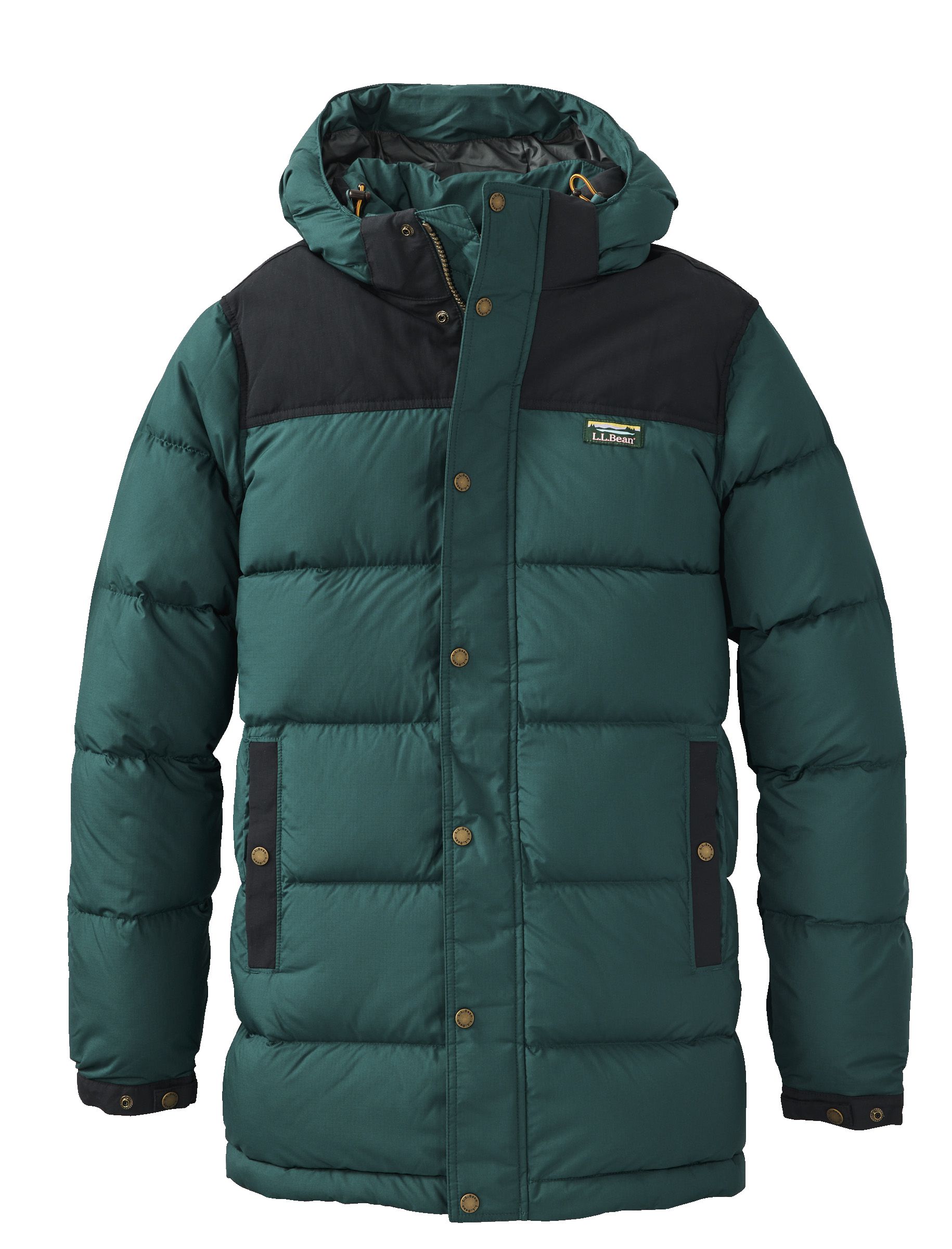 L.L.Bean L.L.Bean 521526 Men's Mountain Classic Color Block Down Parka - $200.00 at Getzs