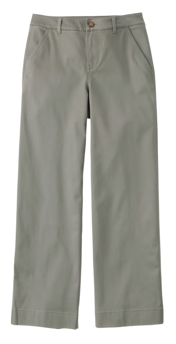 L.L.Bean 521724 Women's Wide Leg Chino