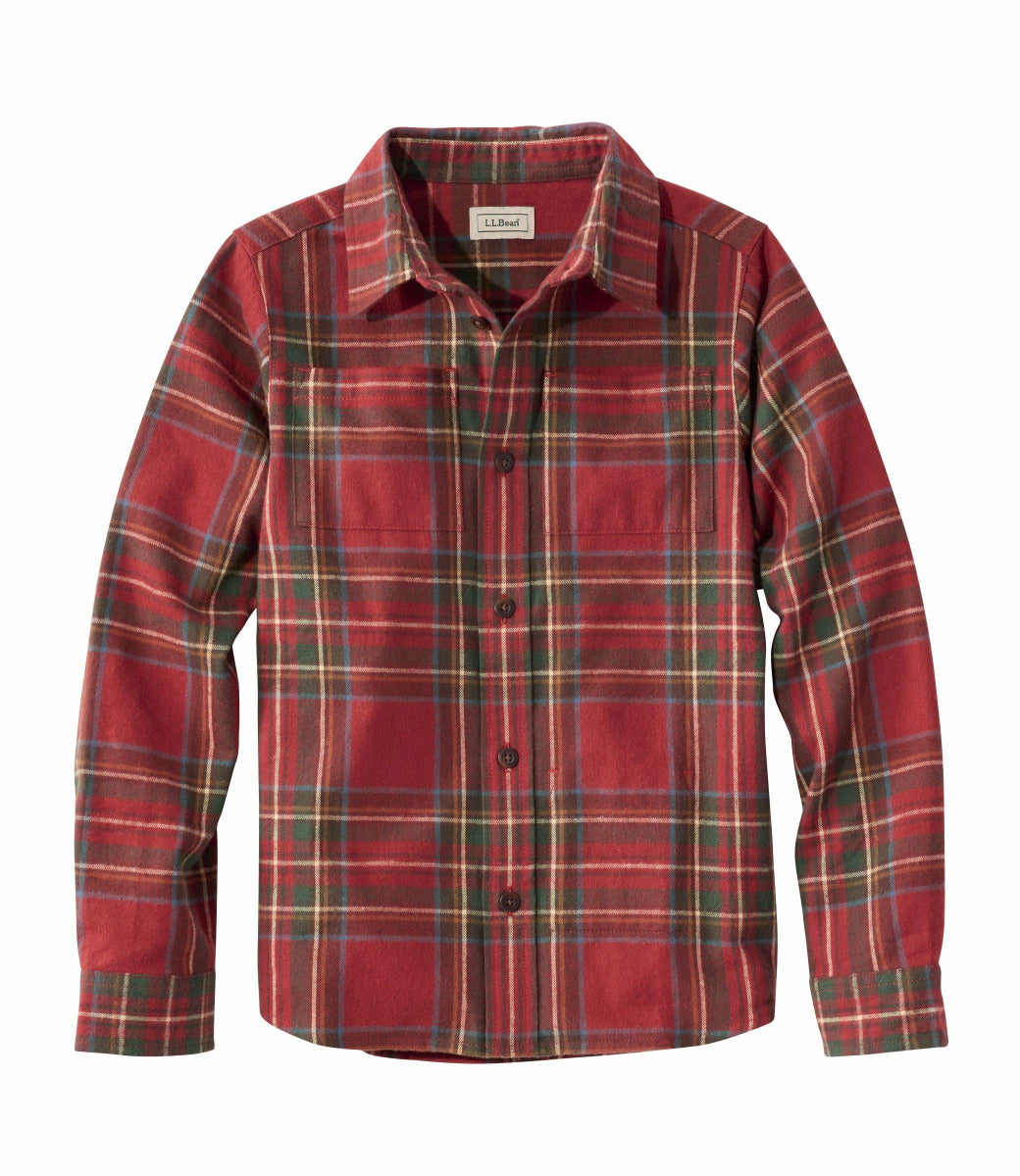 L.L.Bean L.L.Bean 524073 Little Kids' Scotch Plaid Flannel Shirt - $49.95 at Getzs