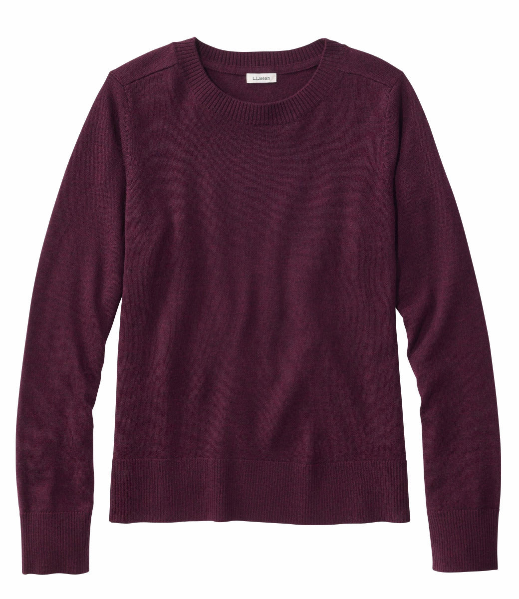 L.L.Bean L.L.Bean 524760 Women's Essential Wool Sweater - $89.95 at Getzs