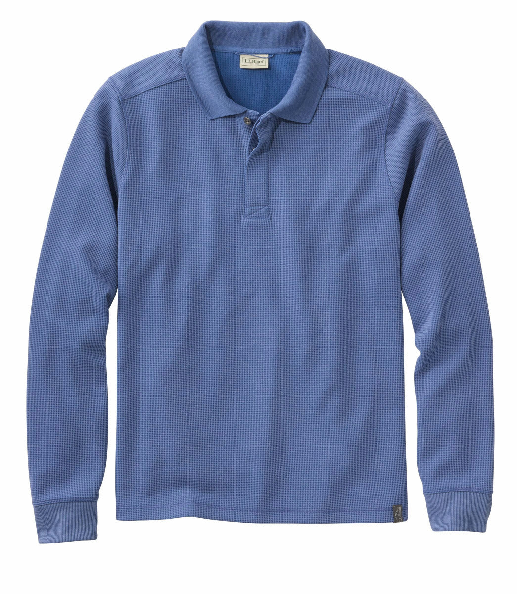 L.L.Bean 527466 Men's Mountainside Micro Waffle Polo