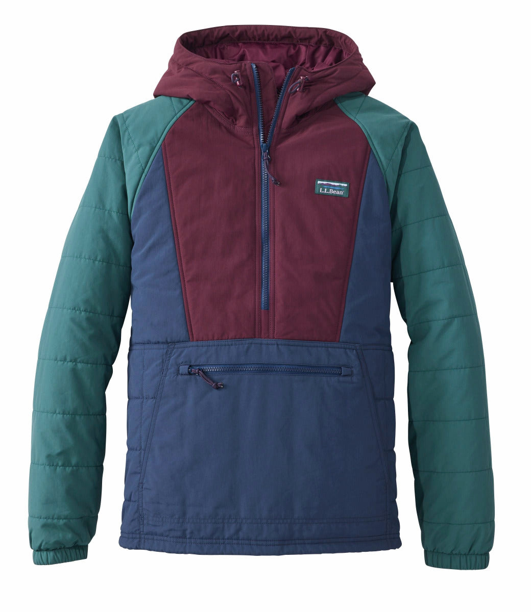 L.L.Bean 528547 Men's Mountain Classic Anorak Color Block