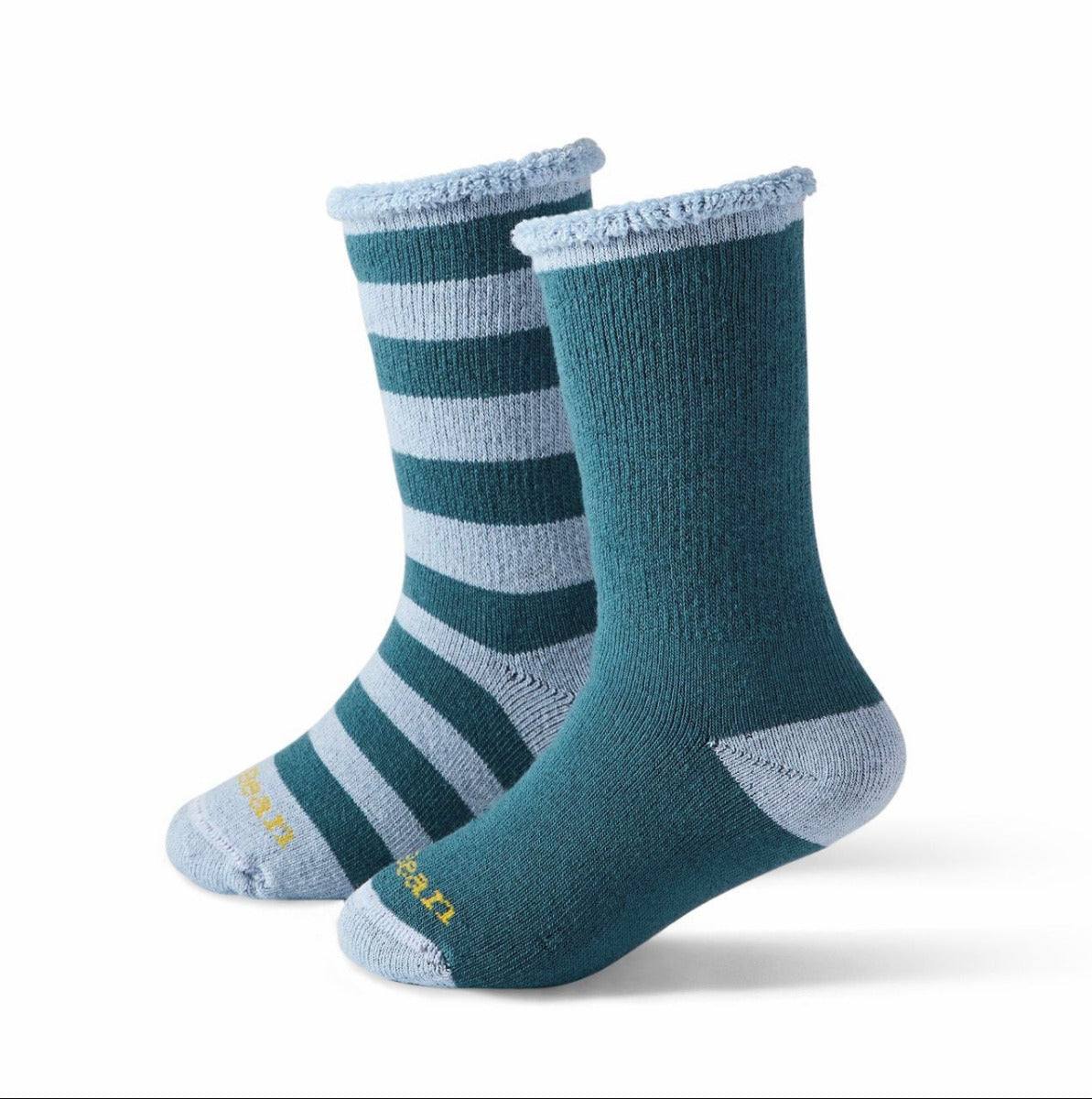 L.L.Bean 528593 Toddlers' Cozy Rangeley Boot Sock Two Pack