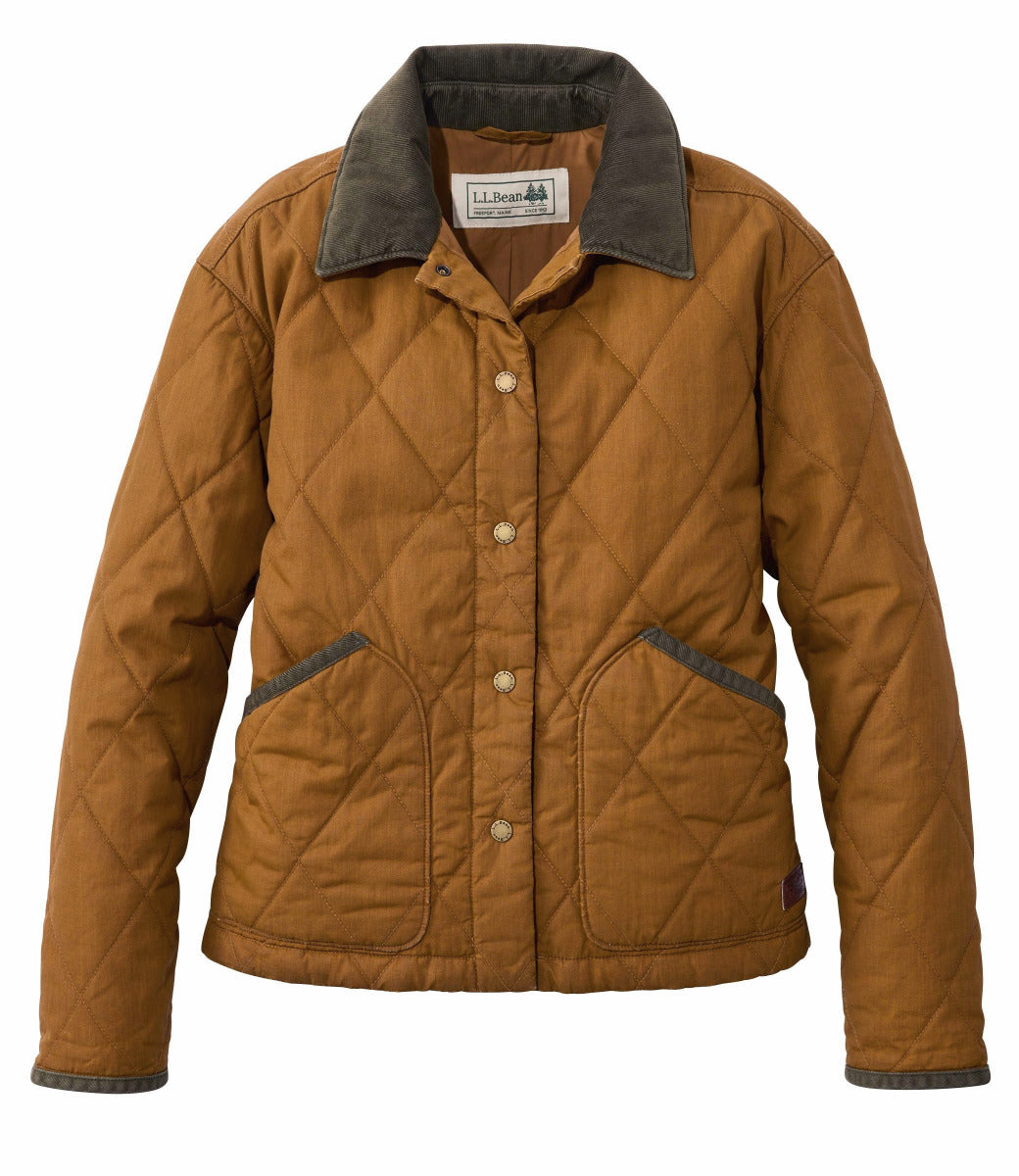 L.L.Bean L.L.Bean 528633 Women's Insulated Quilted Field Jacket - $180.00 at Getzs