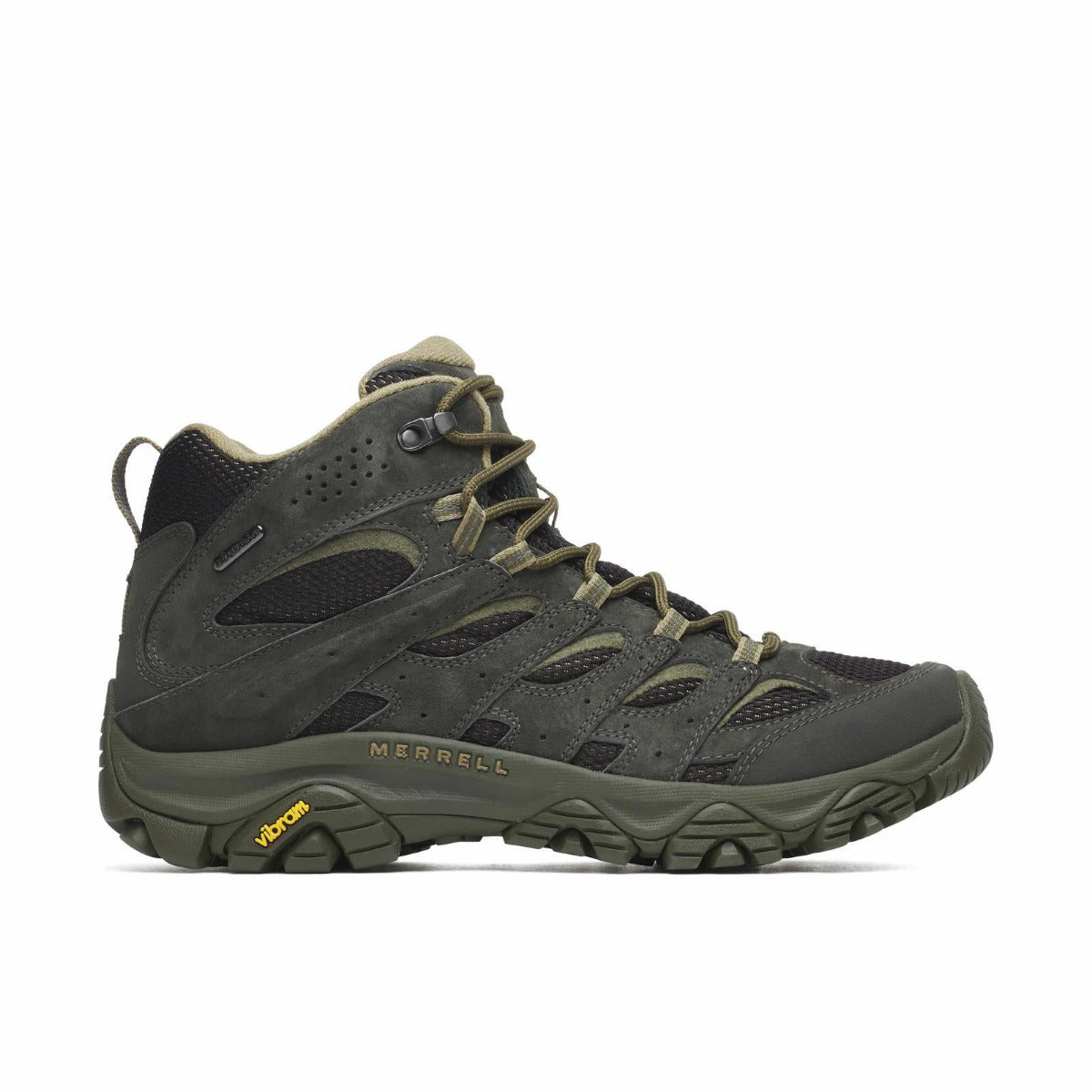 Merrell Merrell J00003598 Men's Moab 3 Mid WP- Black/Beluga - $175.00 at Getzs