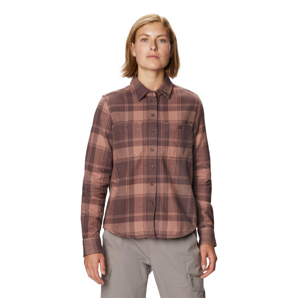 Mountain Hardwear 1915971 Women's Plusher Long Sleeve Shirt