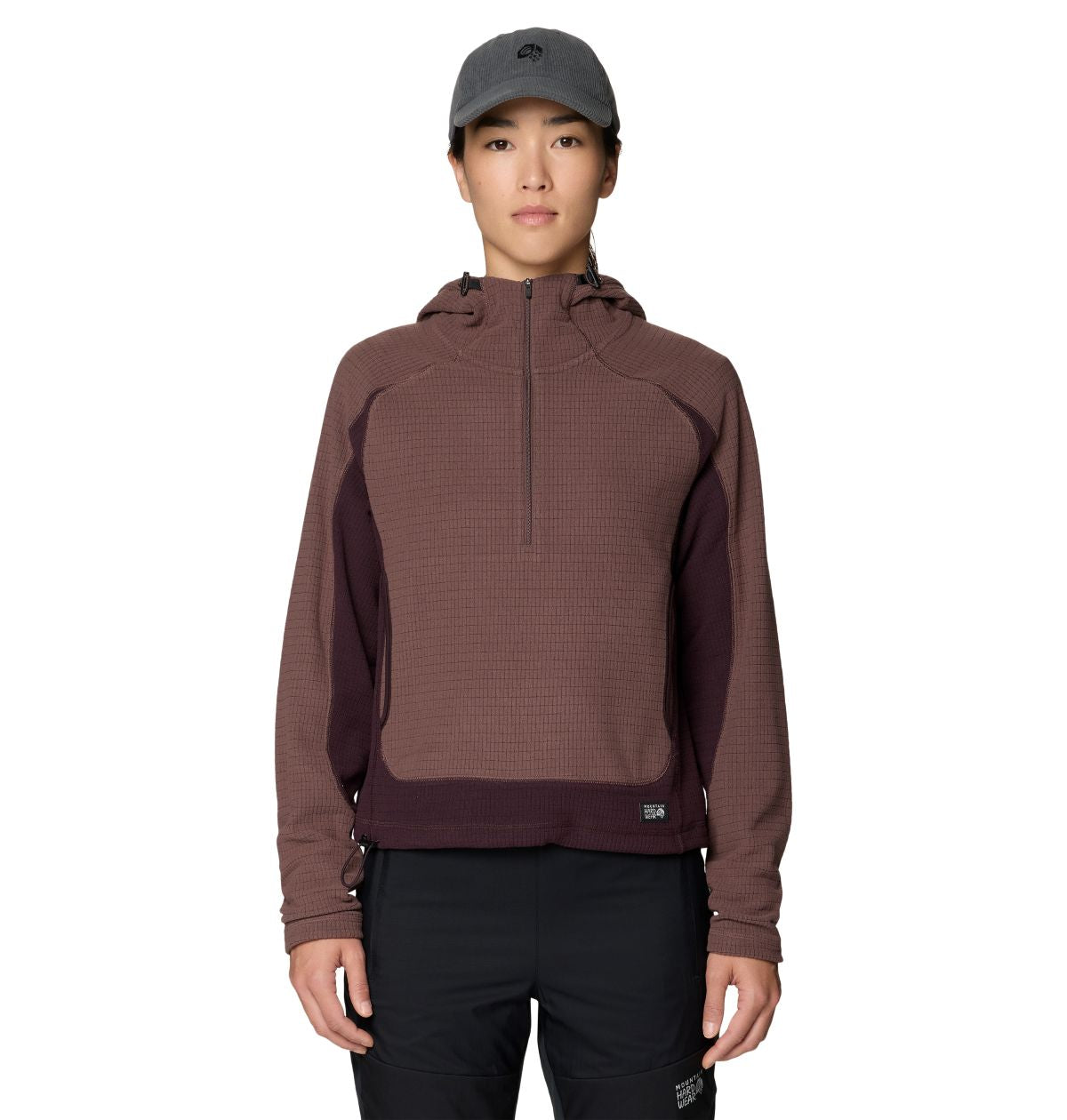 Mountain Hardwear Mountain Hardwear 2166641 Women's Summit Grid Half Zip Hoody - $119.00 at Getzs
