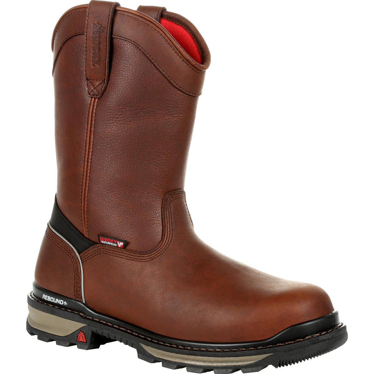 Rocky RKK0315 Men's Rams Horn WP Comp Toe Pull-On Work Boot