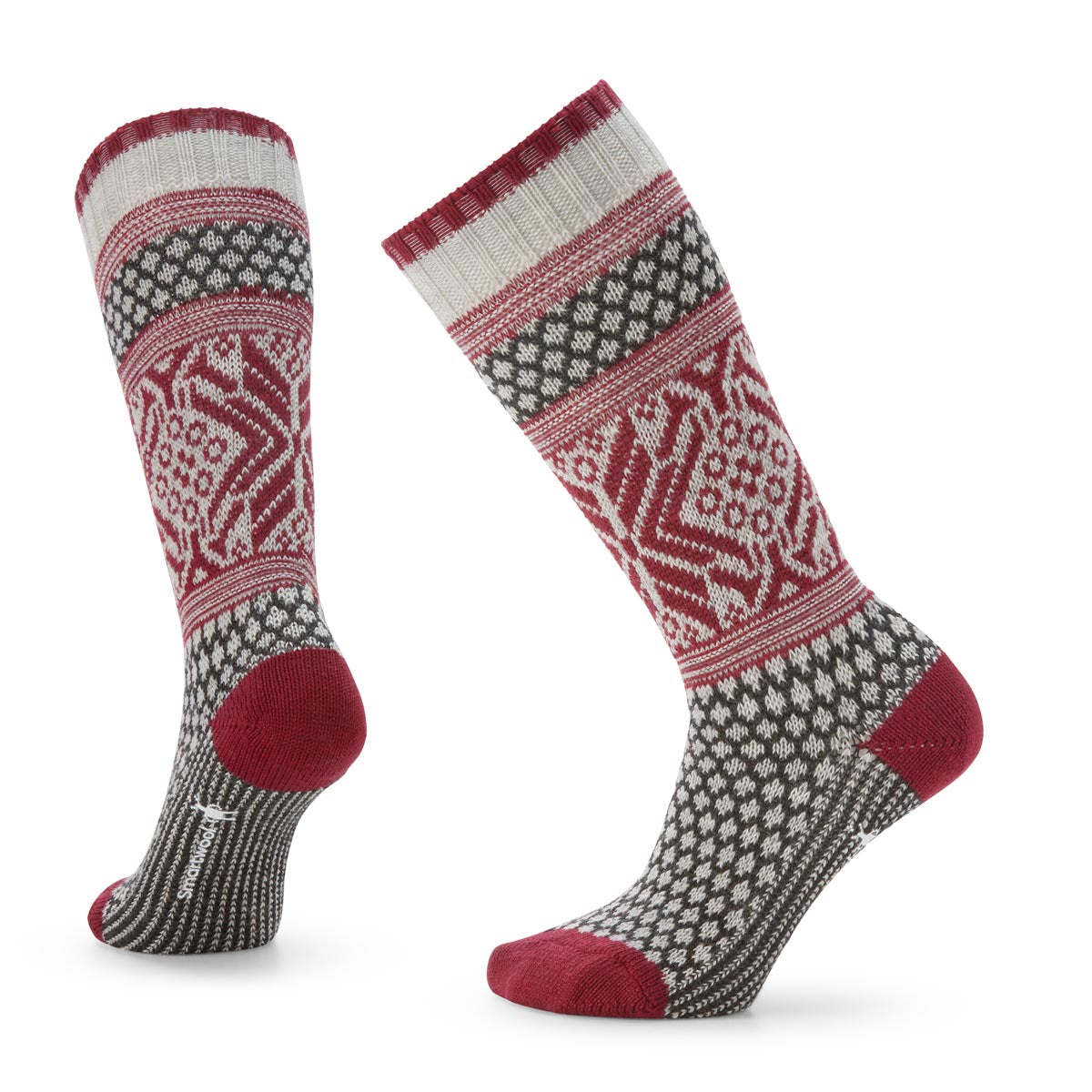 Smartwool SW001846 Women's Everyday Cozy Popcorn Snowflake Crew