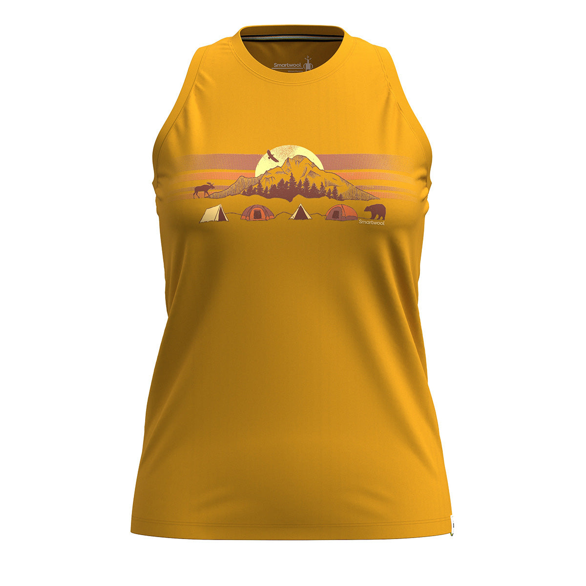 Smartwool SW002386 Women's Mountain Moon Graphic Tank