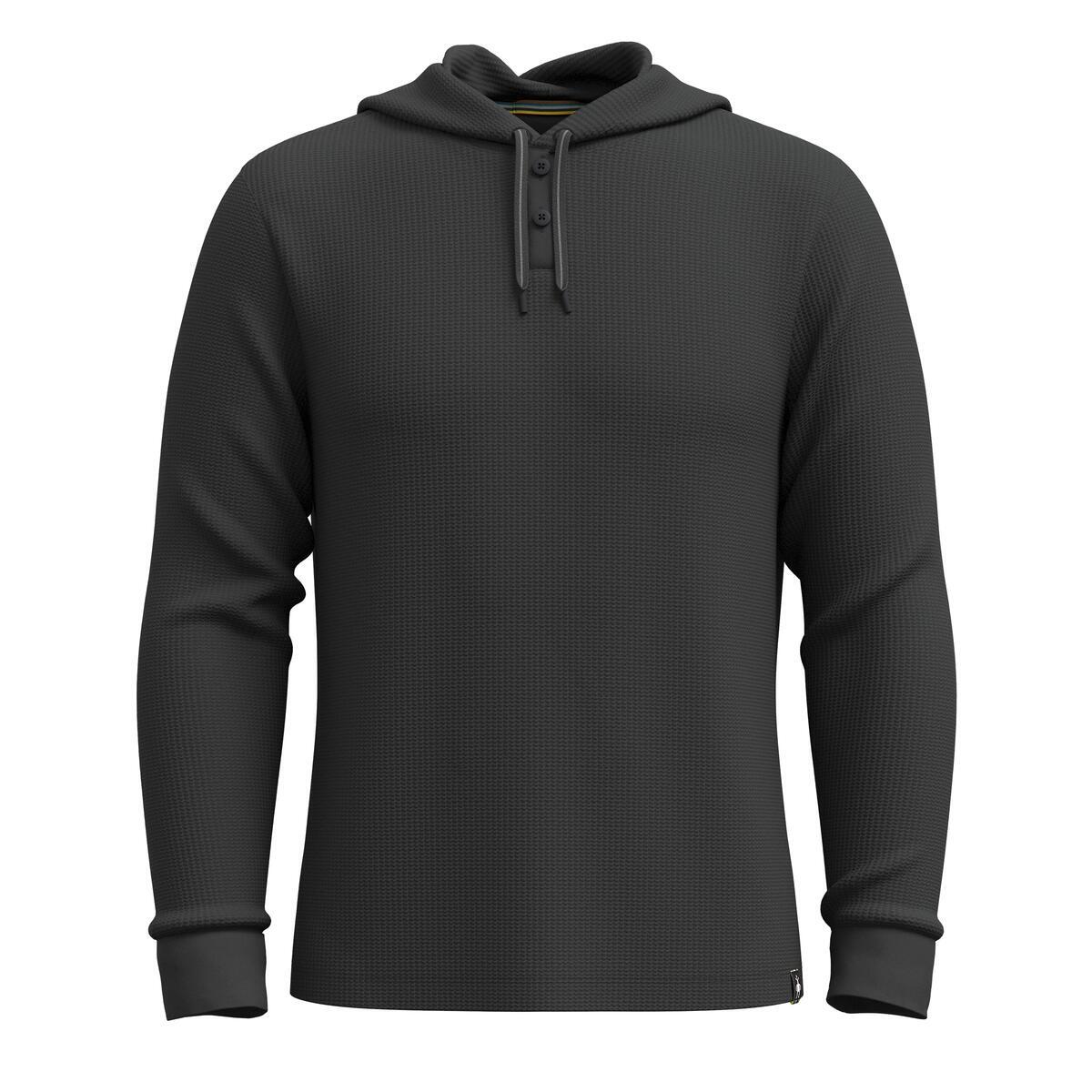 Smartwool SW002593 Men's Waffle Henley Hoodie